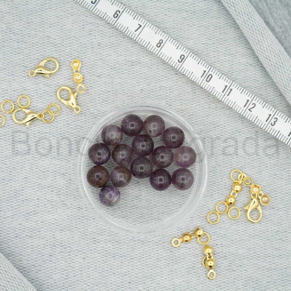 8 mm Ametist Taşı