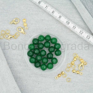 8 mm Fasetli Jade Taşı