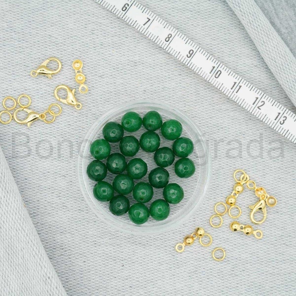 8 mm Fasetli Jade Taşı