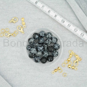 8 mm Obsidyen Taşı