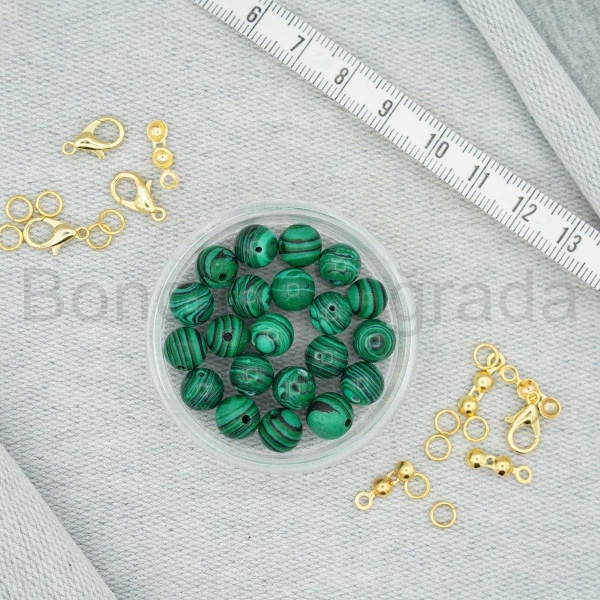 8 mm Malakit Taşı