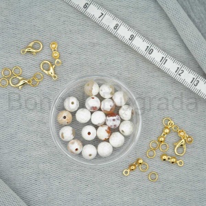 8 mm Fasetli Akik Taşı