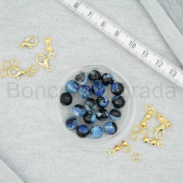 8 mm Fasetli Akik Taşı