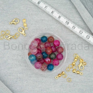 8 mm Fasetli Akik Taşı