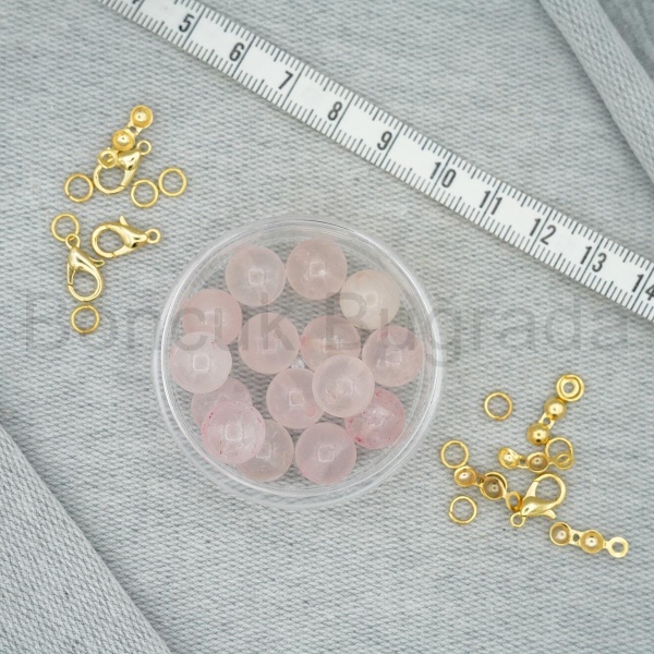 10 mm Pembe Kuars Taşı