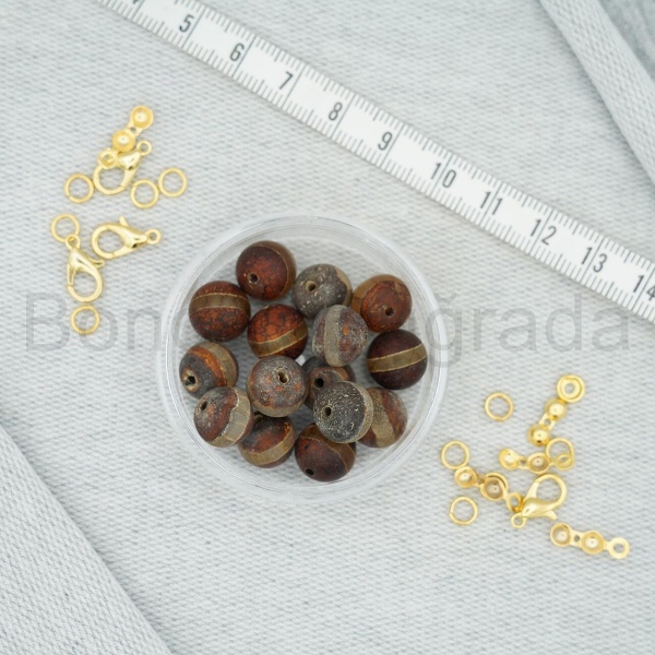 10 mm Tibet Akik Taşı