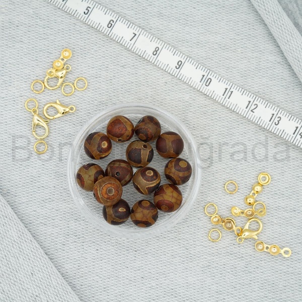 10 mm Tibet Akik Taşı