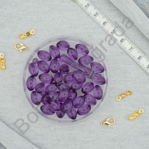 8x11 mm Sıkma Kehribar Taşı