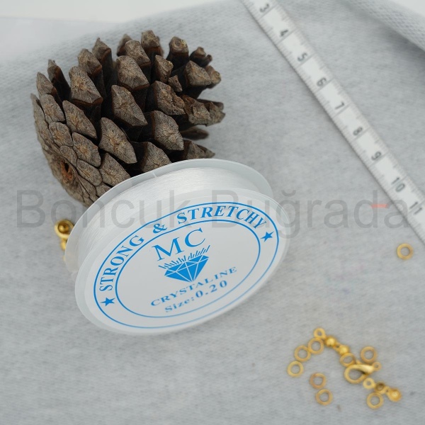 0.20 mm LASTIKSIZ Misina (8 mt)