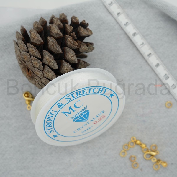 0.25 mm LASTIKSIZ Misina (8 mt)