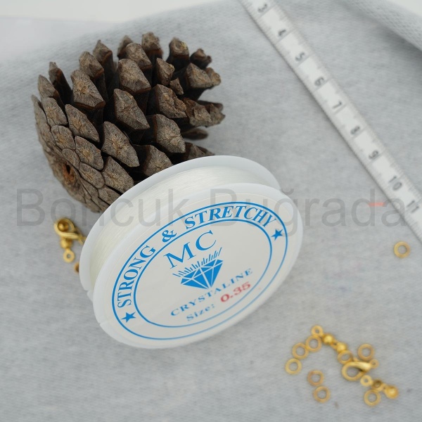0.35 mm LASTIKSIZ Misina (8 mt)