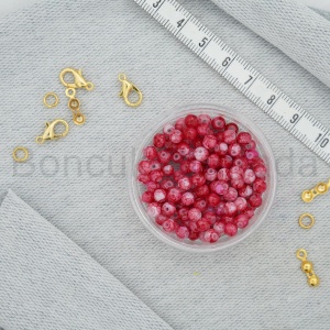 4 mm Boyama Cam Boncuk