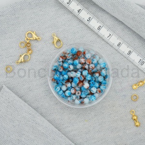 4 mm Boyama Cam Boncuk