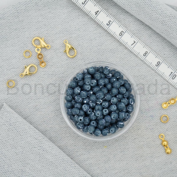 4 mm Boyama Cam Boncuk