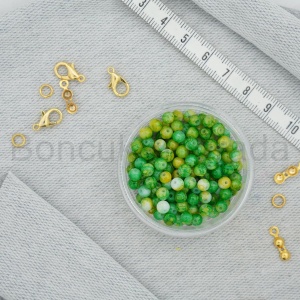 4 mm Boyama Cam Boncuk