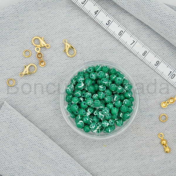 4 mm Boyama Cam Boncuk