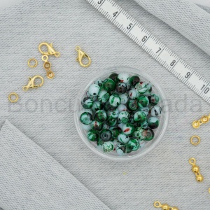 6 mm Boyama Cam Boncuk