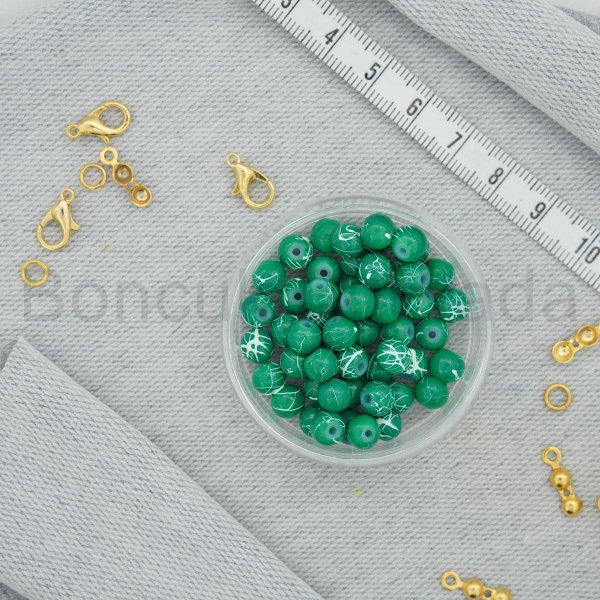6 mm Boyama Cam Boncuk