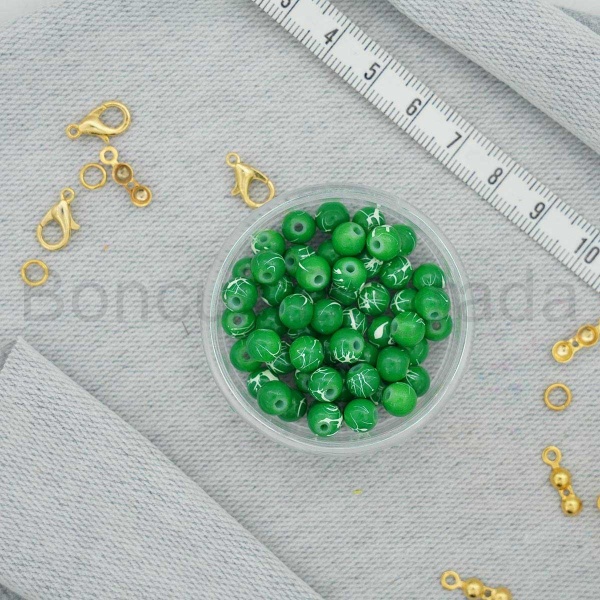 6 mm Boyama Cam Boncuk