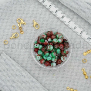 6 mm Boyama Cam Boncuk