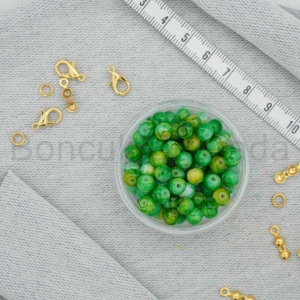 6 mm Boyama Cam Boncuk