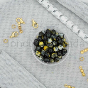 6 mm Boyama Cam Boncuk