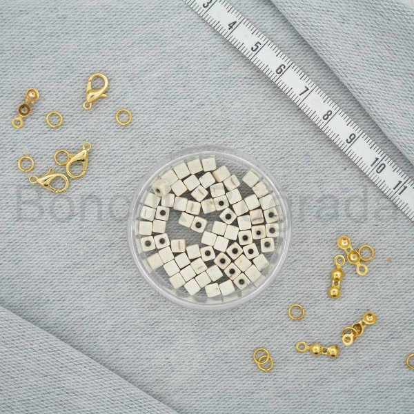 4 mm Küp Figürlü Havlit Taşı