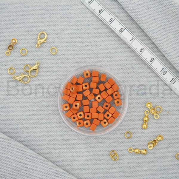 4 mm Küp Figürlü Havlit Taşı