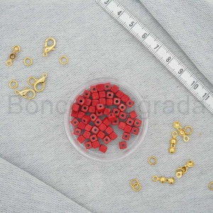 4 mm Küp Figürlü Havlit Taşı