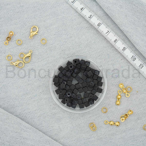 4 mm Küp Figürlü Havlit Taşı