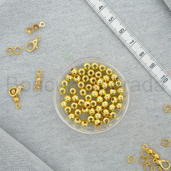 5 mm Metal Top Boncuk LAK KAPLAMA