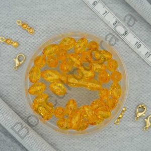 8x11 mm Sıkma Kehribar Taşı