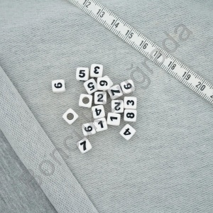 7 mm Beyaz Zar Rakam 