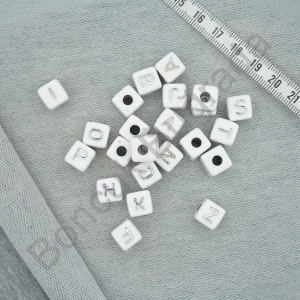 10 mm Gümüş Zar Harf