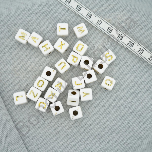 10 mm Altın Zar Harf