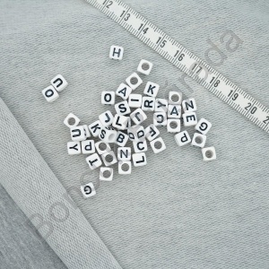 6 mm Beyaz Zar Harf