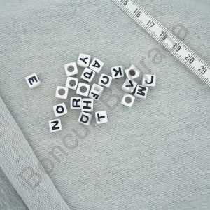 7 mm Beyaz Zar  Harf