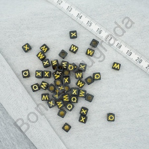 6 mm Siyah Zar Harf 