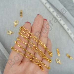 Oval Zincir 3x6 mm
