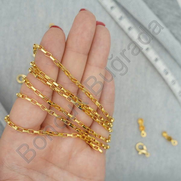 Küp Zincir 2x4 mm