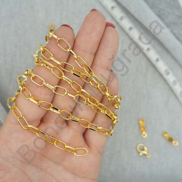 Oval Zincir 5x9 mm