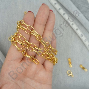 Oval Zincir 5x10 mm