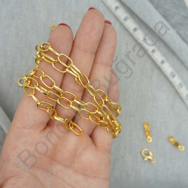 Oval Zincir 5x10 mm