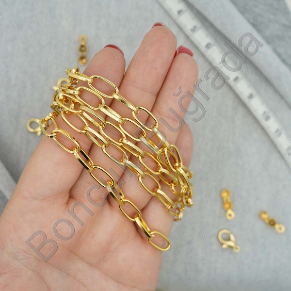 Oval Zincir 6x12 mm