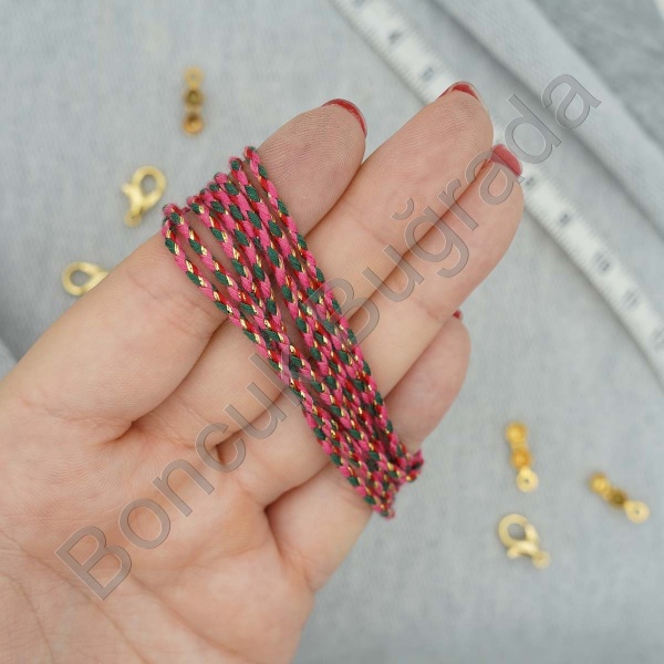 2 mm Burgulu Simli İp (1.Kalite)