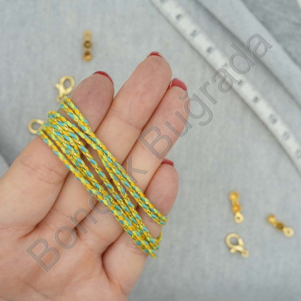 2 mm Burgulu Simli İp (1.Kalite)