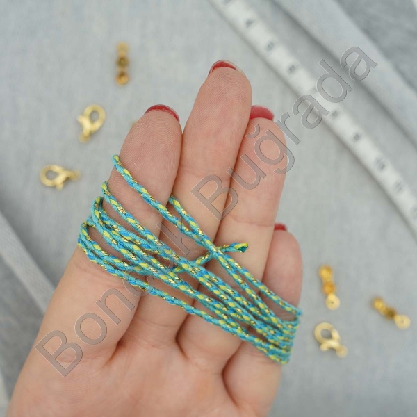 2 mm Burgulu Simli İp (1.Kalite)