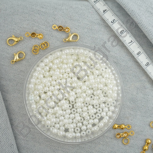 4 mm Plastik İnci