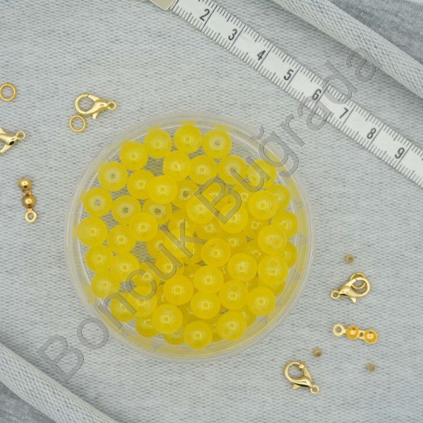 8 mm Boyama Cam Boncuk