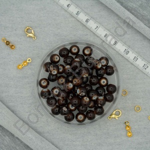 8 mm Boyama Cam Boncuk